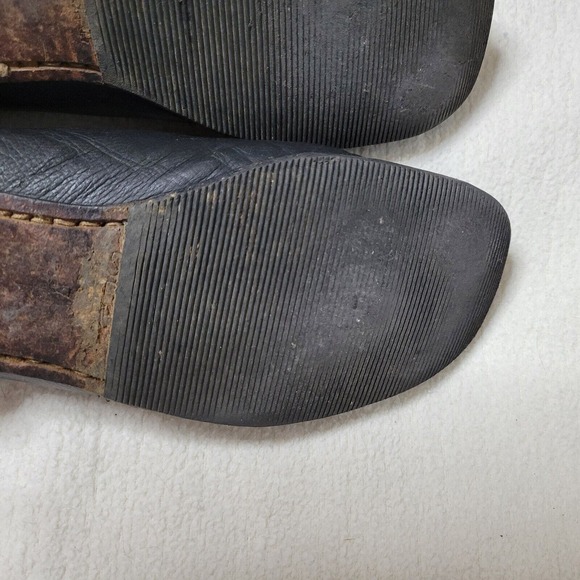 Cole Haan Shoes Flats Size 7 Casual Slip On Loafer Black Leather - Picture 16 of 16